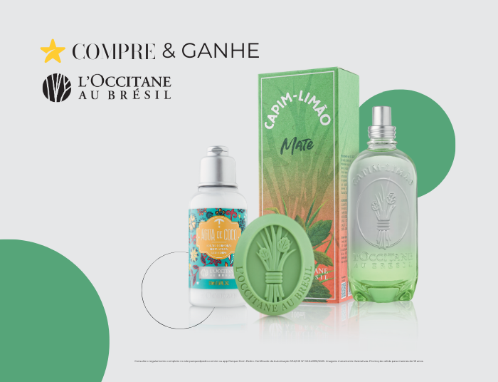 Compre & Ganhe Produtos L'Occitane